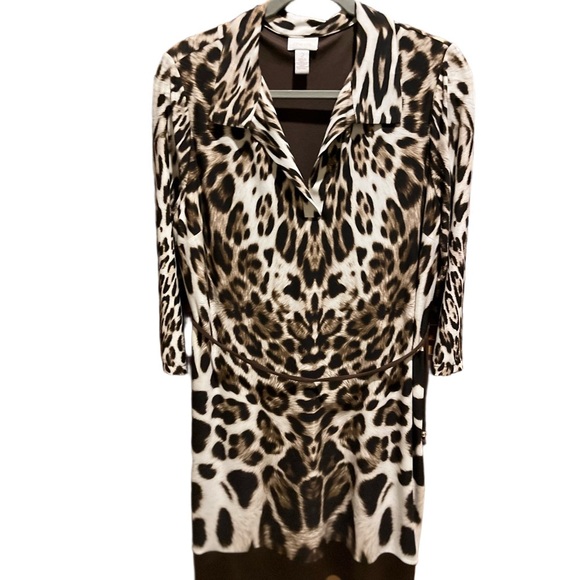 46. WOMENS CHICO’S 2/L DETAIL DRESS - Picture 3 of 8